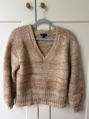 J. Crew Chunky Wool Knit Sweater